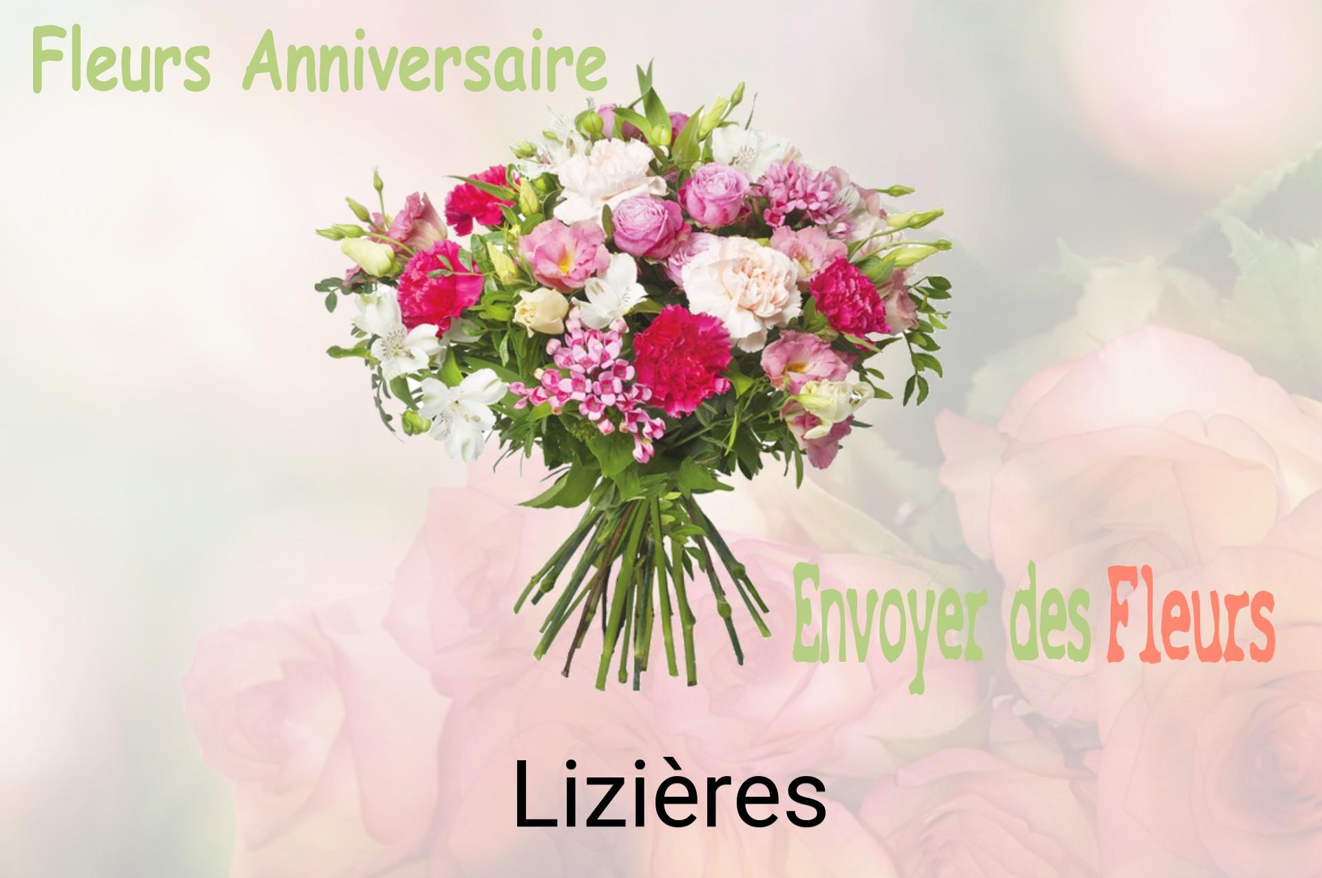 Bouquet de fleurs d’anniversaire livré à Lizières